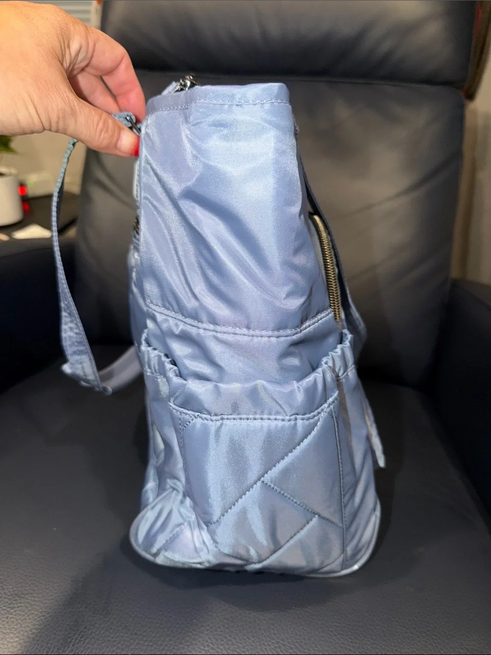 Lug Trotter Tote Blue Moon NWOT